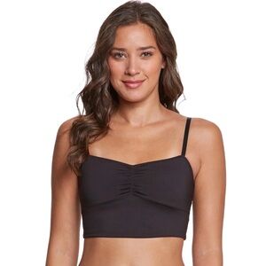 Mika Yoga Wear black Ayla Yoga Crop Top size small New